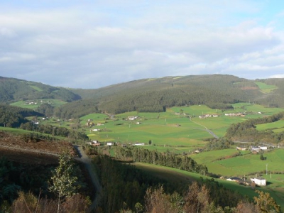 Vista panorámica de Trabada