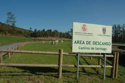 Área de descanso de Trabada